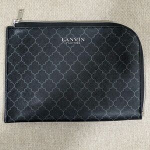 Lanvin parfums travel pouch mint